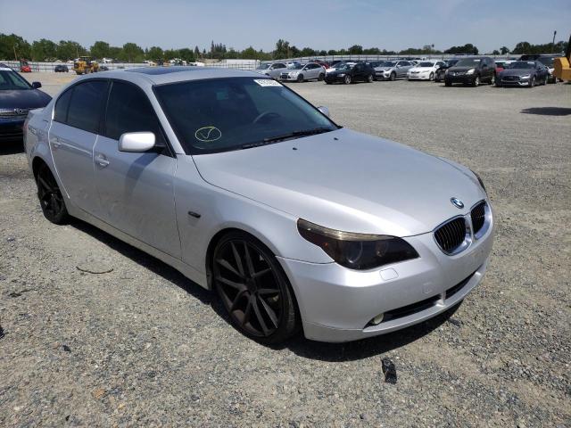 BMW 545 I 2004 with VIN WBANB33554B112227 - Photo from auction