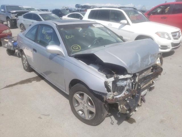 HONDA CIVIC SI 2001 with VIN 1HGEM22981L001710 - Photo from auction