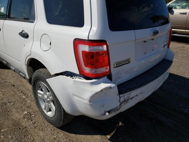 Photo 9 from auction – 2010 FORD ESCAPE HYB with VIN 1FMCU4K33AKB50654