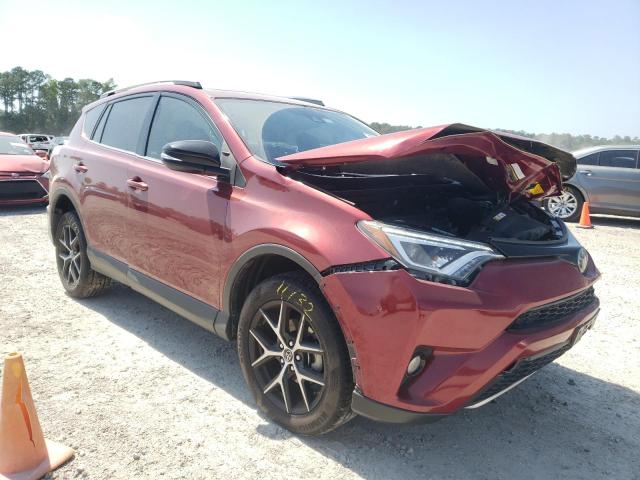 TOYOTA RAV4 SE 2018 with VIN JTMNFREV6JD125754 - Photo from auction