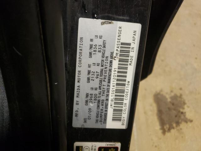 Photo 10 from auction – 2010 MAZDA 3 I with VIN JM1BL1SG1A1120191