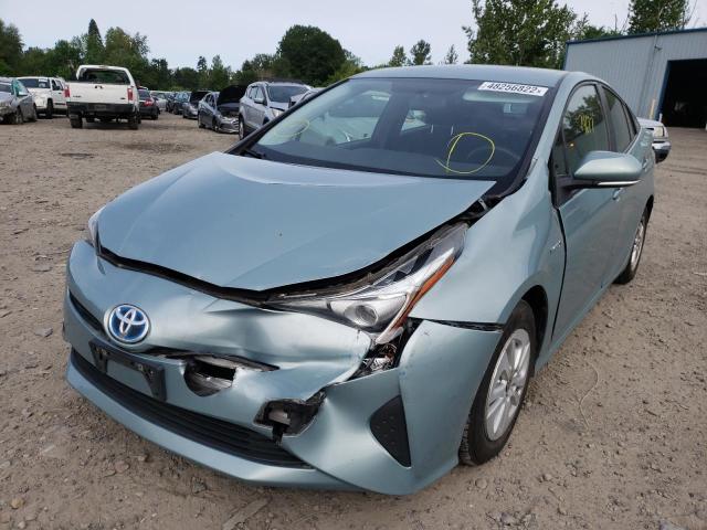 Photo 2 from auction – 2016 TOYOTA PRIUS with VIN JTDKBRFUXG3511709