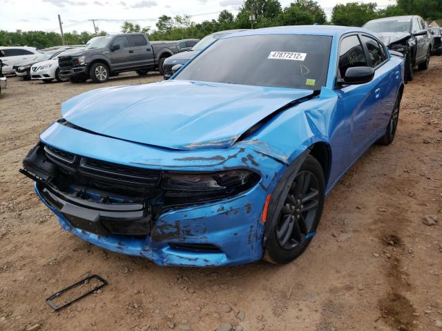 Photo 2 from auction – 2019 DODGE CHARGER SX with VIN 2C3CDXJG5KH523930