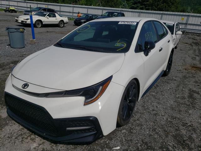 Photo 2 from auction – 2021 TOYOTA COROLLA SE with VIN 5YFS4MCE9MP074685