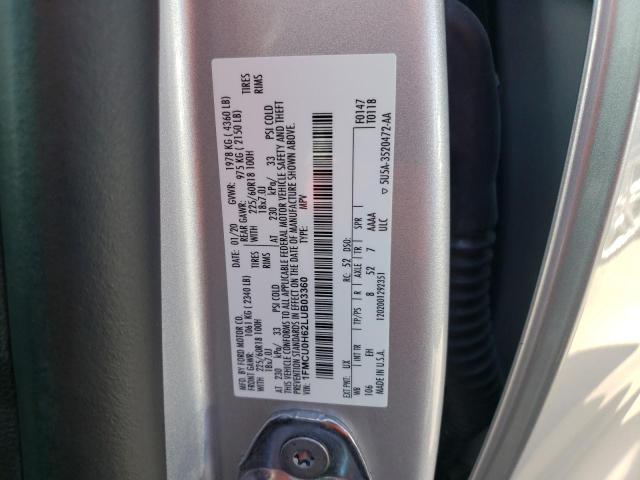 Photo 10 from auction – 2020 FORD ESCAPE SEL with VIN 1FMCU0H62LUB03360