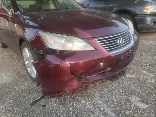 Photo 9 from auction – 2008 LEXUS ES 350 with VIN JTHBJ46G982248375