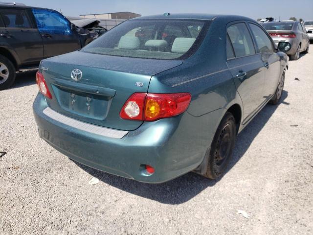 Photo 4 from auction – 2009 TOYOTA COROLLA BA with VIN JTDBL40E69J026239