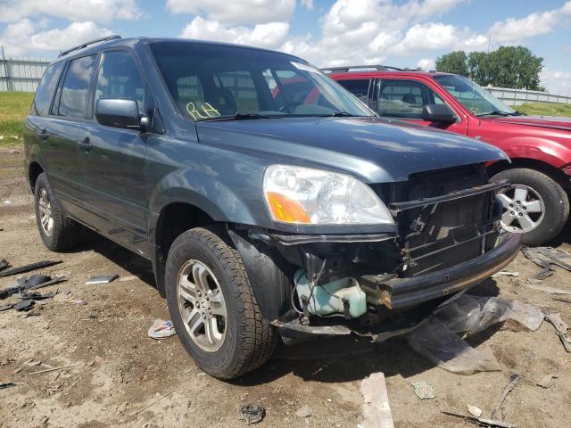 HONDA PILOT EXL 2004 с VIN 5FNYF18584B009012 - Фото с аукциона