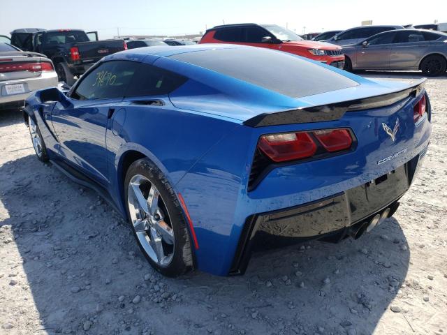 Photo 3 from auction – 2014 CHEVROLET CORVETTE with VIN 1G1YD2D77E5133531