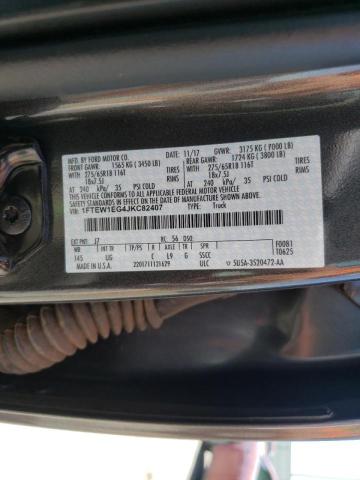 Photo 10 from auction – 2018 FORD F150 SUPER with VIN 1FTEW1EG4JKC82407