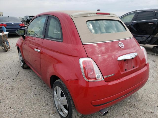 Photo 3 from auction – 2015 FIAT 500 POP with VIN 3C3CFFDRXFT755972