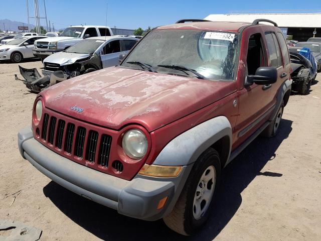 Photo 2 from auction – 2005 JEEP LIBERTY SP with VIN 1J4GL48K25W696751