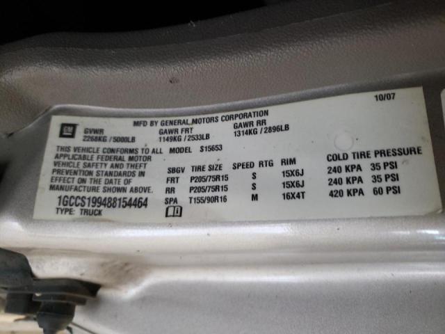 Photo 10 from auction – 2008 CHEVROLET COLORADO with VIN 1GCCS199488154464