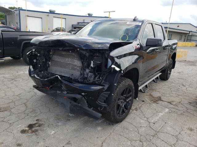 Фото 2 с аукциона – 2021 CHEVROLET SILVERADO с VIN 3GCPYFEL2MG355458