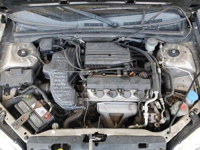 Photo 7 from auction – 2001 HONDA CIVIC LX with VIN JHMES16501S009245