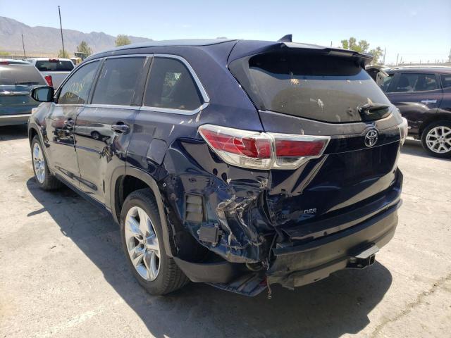 Photo 3 from auction – 2015 TOYOTA HIGHLANDER with VIN 5TDYKRFH2FS065632