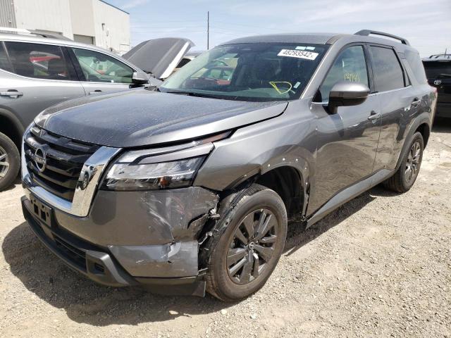 Photo 2 from auction – 2022 NISSAN PATHFINDER with VIN 5N1DR3BC5NC216136
