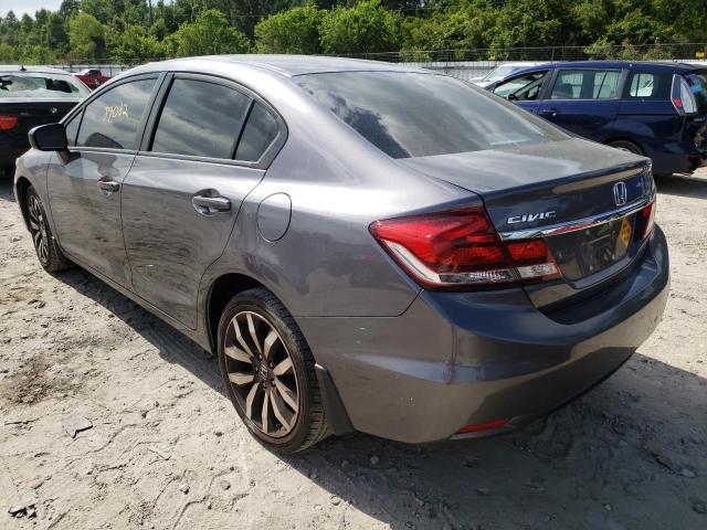 Photo 3 from auction – 2014 HONDA CIVIC EXL with VIN 19XFB2F97EE221499