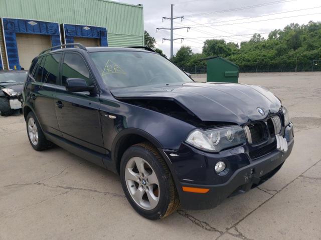 BMW X3 3.0SI 2007 with VIN WBXPC93467WF10794 - Photo from auction