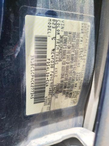Photo 10 from auction – 2012 NISSAN VERSA S with VIN 3N1BC1CP4CK277345