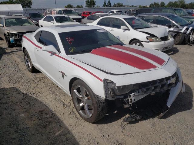 CHEVROLET CAMARO LT 2012 with VIN 2G1FC1E34C9135558 - Photo from auction