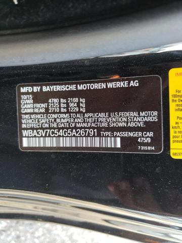 Photo 10 from auction – 2016 BMW 428 I SULE with VIN WBA3V7C54G5A26791