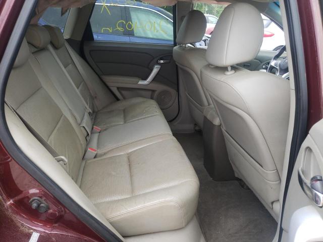 Photo 6 from auction – 2009 ACURA RDX TECHNO with VIN 5J8TB18509A001462