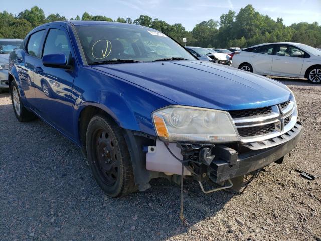DODGE AVENGER SX 2014 with VIN 1C3CDZCB6EN233267 - Photo from auction