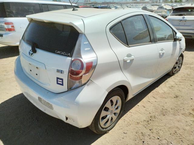 Photo 4 from auction – 2012 TOYOTA PRIUS C with VIN JTDKDTB32C1508703