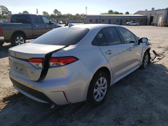 Photo 4 from auction – 2021 TOYOTA COROLLA LE with VIN 5YFEPMAE4MP229215