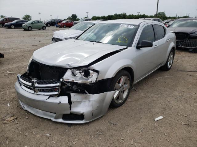 Photo 2 from auction – 2012 DODGE AVENGER SE with VIN 1C3CDZAB0CN252199
