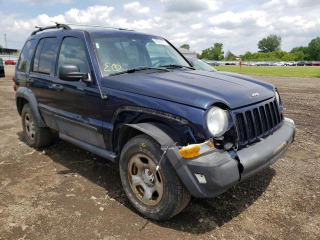 Photo 9 from auction – 2007 JEEP LIBERTY SP with VIN 1J4GL48K57W671538