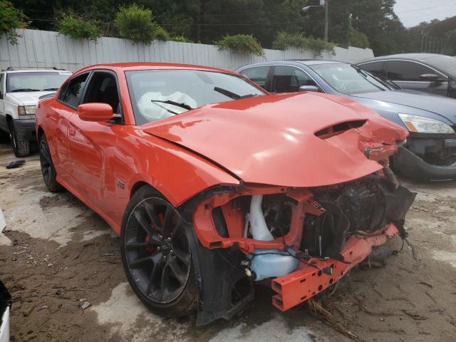 DODGE CHARGER 2020 with VIN 2C3CDXGJ2LH216235 - Photo from auction