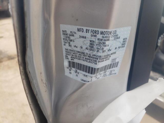 Photo 10 from auction – 2007 MERCURY MARINER LU with VIN 4M2YU91187KJ01718
