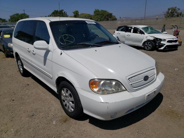 KIA SEDONA EX 2005 with VIN KNDUP132356741943 - Photo from auction