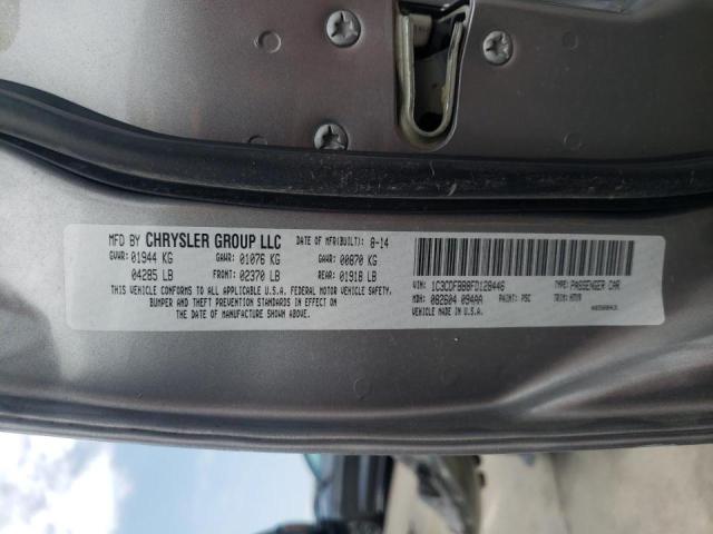 Photo 10 from auction – 2015 DODGE DART SXT with VIN 1C3CDFBB8FD128446