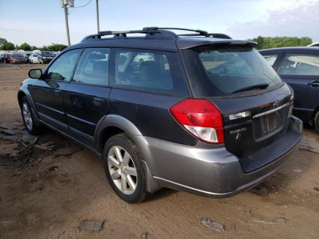 Photo 3 from auction – 2009 SUBARU OUTBACK 2. with VIN 4S4BP61C997322684