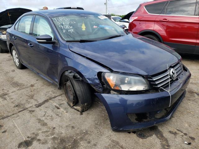 VOLKSWAGEN PASSAT S 2013 with VIN 1VWAP7A32DC139016 - Photo from auction
