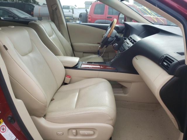 Photo 5 from auction – 2010 LEXUS RX 350 with VIN 2T2BK1BAXAC051104