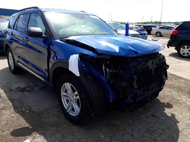 FORD EXPLORER X 2021 with VIN 1FMSK8DH5MGB42645 - Photo from auction