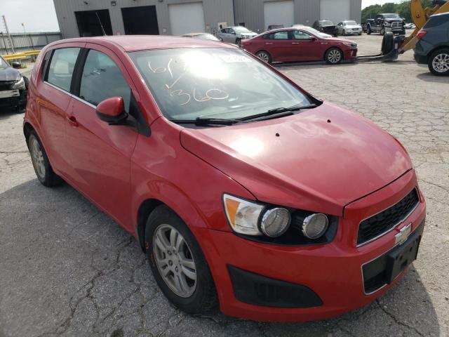 CHEVROLET SONIC LT 2012 with VIN 1G1JC6SB2C4220078 - Photo from auction