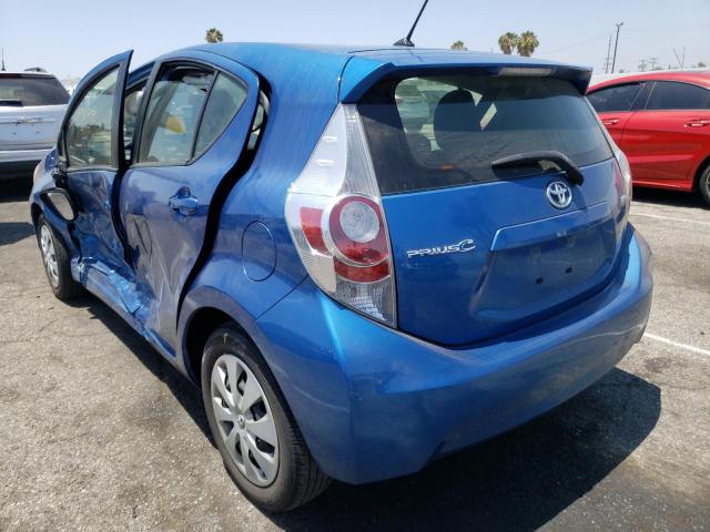 Photo 3 from auction – 2014 TOYOTA PRIUS C with VIN JTDKDTB34E1559543