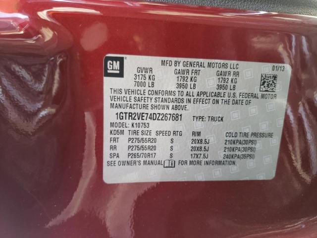 Photo 10 from auction – 2013 GMC SIERRA with VIN 1GTR2VE74DZ267681