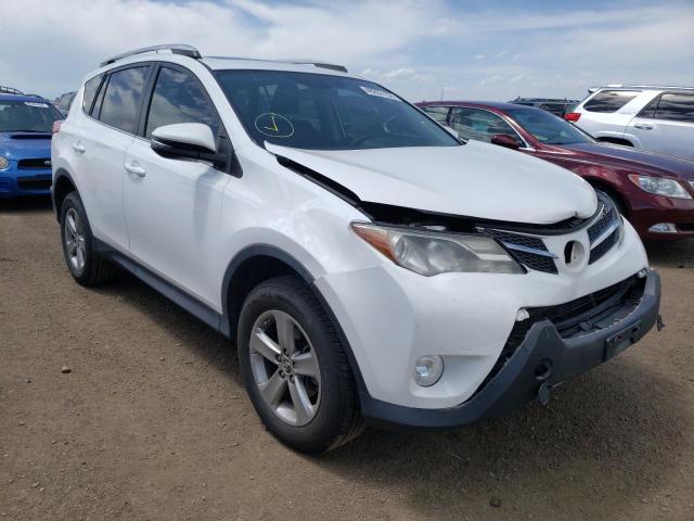 TOYOTA RAV4 XLE 2015 with VIN 2T3RFREV8FW336353 - Photo from auction