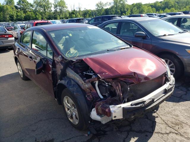 HONDA CIVIC LX 2015 with VIN 19XFB2F53FE282654 - Photo from auction
