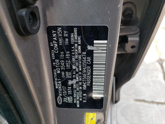 Photo 10 from auction – 2017 HYUNDAI ACCENT SE with VIN KMHCT5AE9HU356474