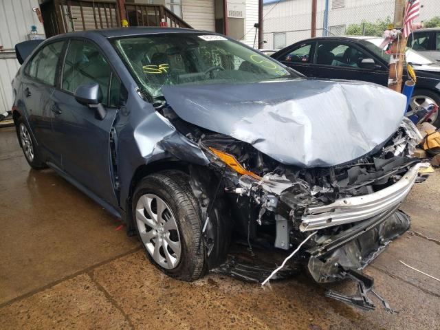 TOYOTA COROLLA LE 2021 with VIN 5YFEPMAE2MP217371 - Photo from auction