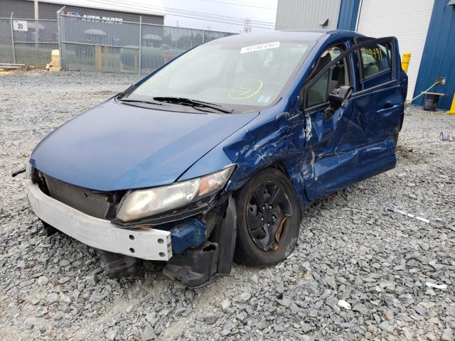 Photo 2 from auction – 2013 HONDA CIVIC LX with VIN 2HGFB2F47DH004527