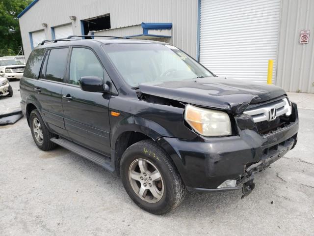 HONDA PILOT EX 2006 with VIN 2HKYF18656H548071 - Photo from auction