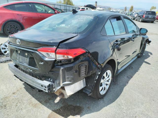 Photo 4 from auction – 2021 TOYOTA COROLLA LE with VIN 5YFEPMAE1MP239720